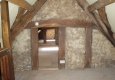 Roof space above the Gingerbread shop.